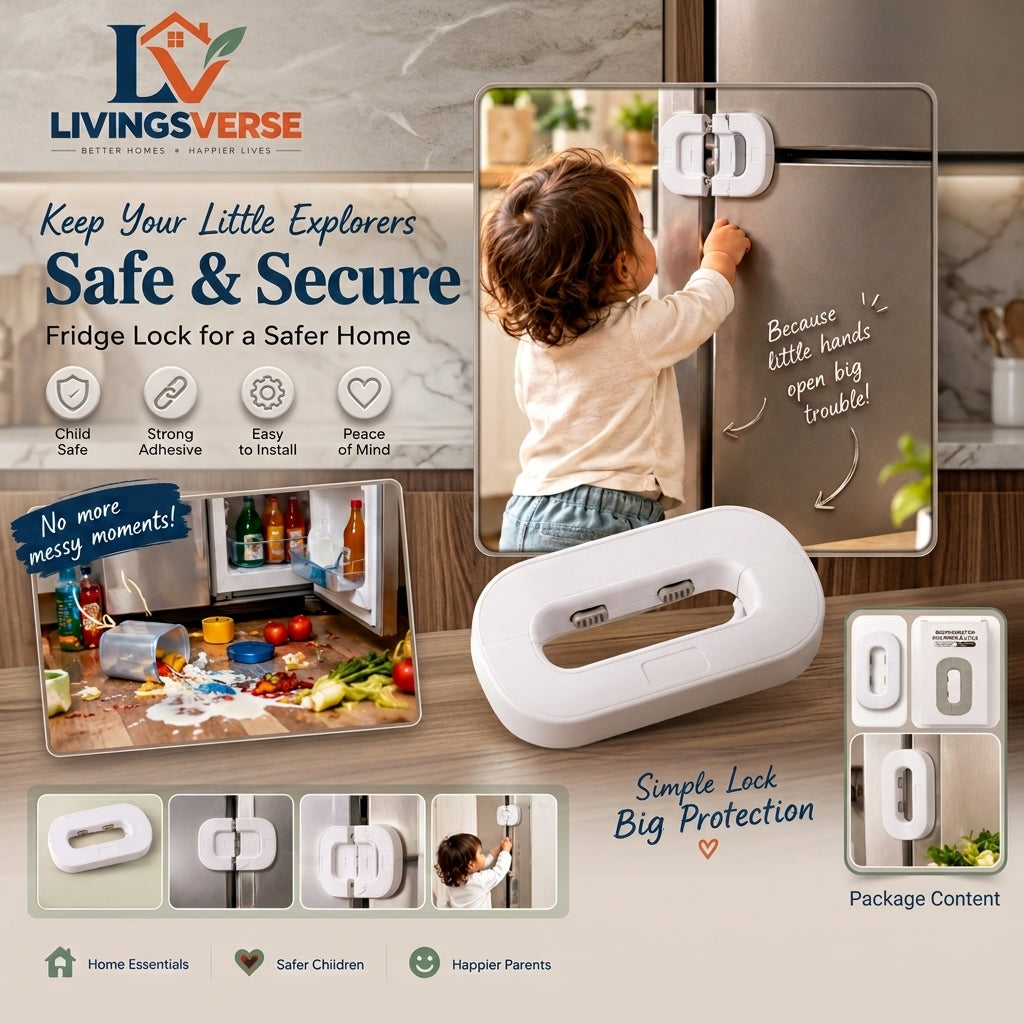 Refrigerator & Cabinet Child Safety Lock